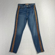 7 Seven For All Mankind Skinny Jeans Womens 27 26x26 Blue Luxe Vintage Hi Waist