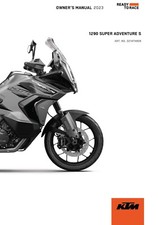 KTM Owners Manual Book Guide 2023 1290 SUPER ADVENTURE S US