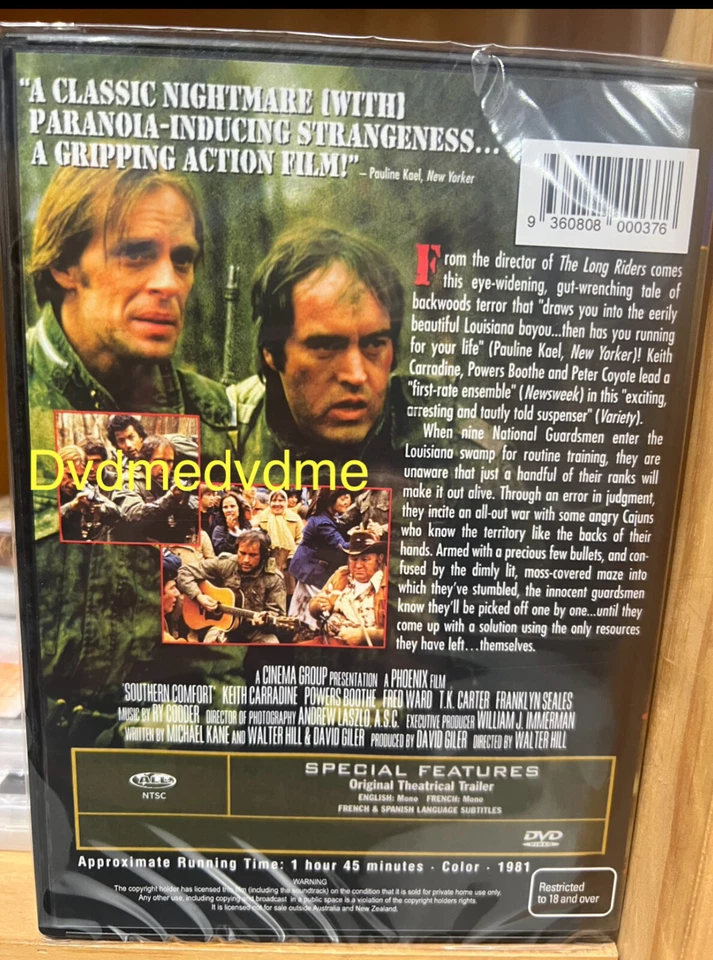 DVD Southern Comfort nuevo y sellado reproduce en todo el mundo Foto 2 de 2