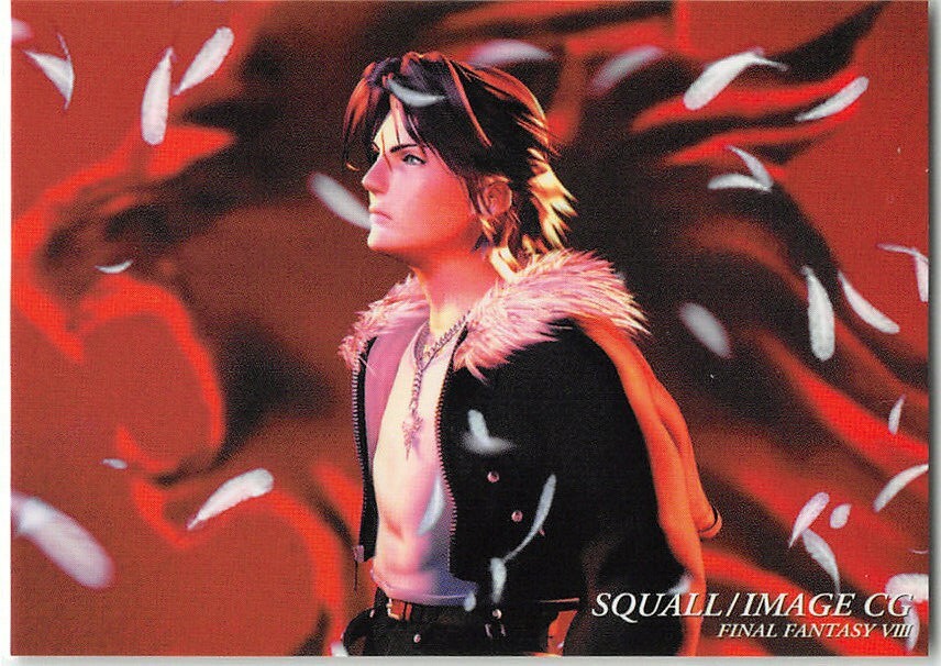 Final Fantasy Art Museum Trading Card #235 Squall Leonhart