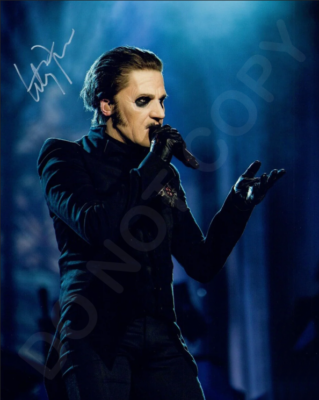 Tobias Forge Ghost Autographed 8x10 Signed Reprint Photo Music
