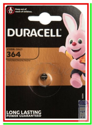 1Batteria Pila DURACELL 364 SR60 V364 KS364 SR621SW RW320 354-1W 280 Per Orologi - Foto 8
