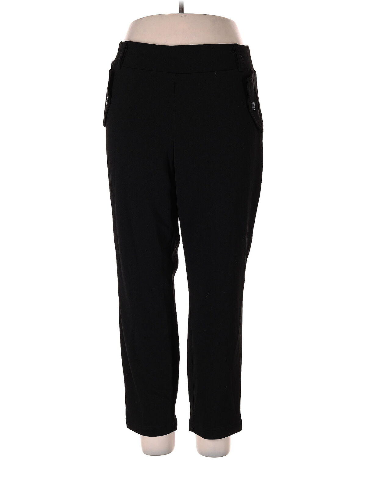 Soho Women Black Dress Pants 2X Plus - image 1