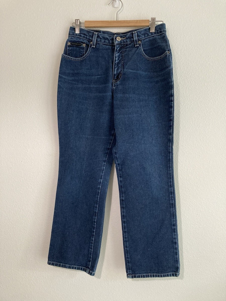 Vintage NY Jeans Womens High Waist Jeans Sz 10P BootCut Cotton 5