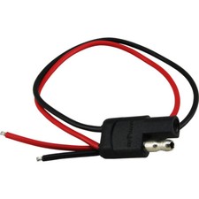 Sae 2 Pole Flat Plug Load Side 12 V 12v Power Connector