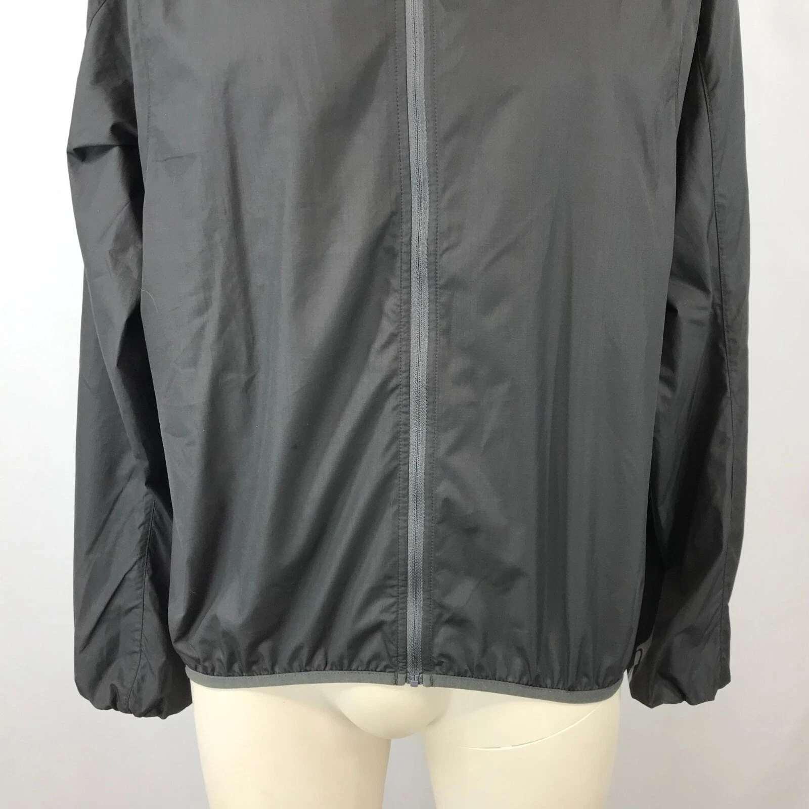 novara full zip polyester cycling jacket