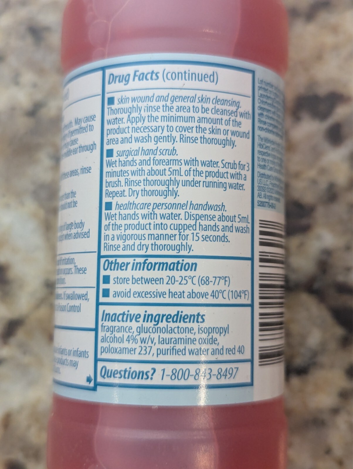 Hibiclens Chlorhexidine Gluconate Solution 4% Antiseptic Skin Cleanser 4 fl oz