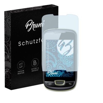 Bruni 2x Folie für Samsung Galaxy mini GT-S5570i Schutzfolie Displayschutzfolie