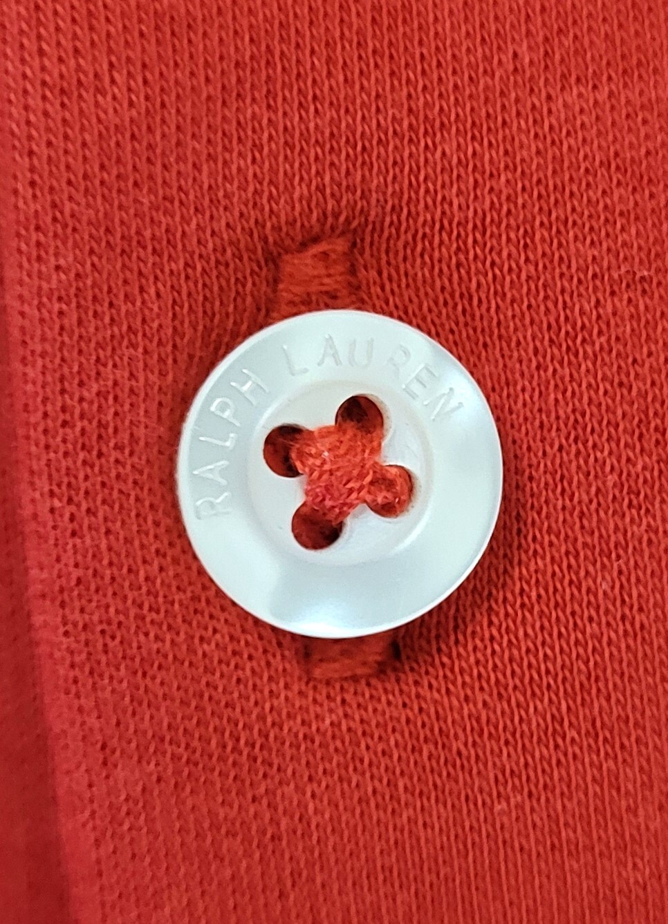 Ralph Lauren Polo Shirt Dress Red Short Medium White Pony Logo Preppy Old Money thumbnail 6