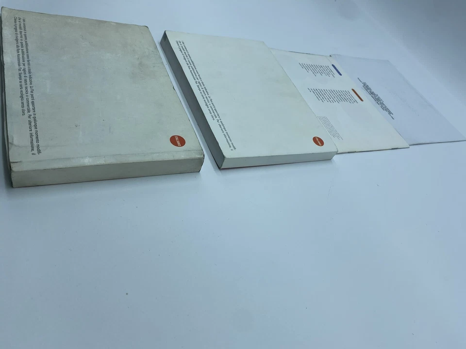 LIBRETTO USO E MANUTENZIONE FIAT STILO ITALIANO 2001 2010 IN BUONO STATO - Immagine 4 di 4