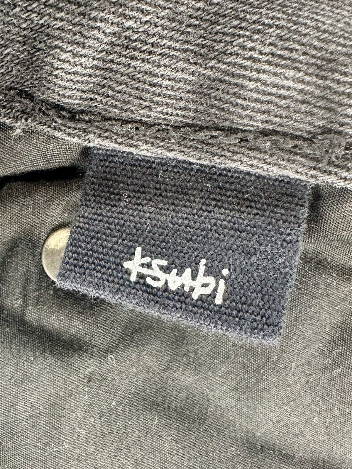 Ksubi Slim Pin High Society Jeans Washed Black Si… - image 6