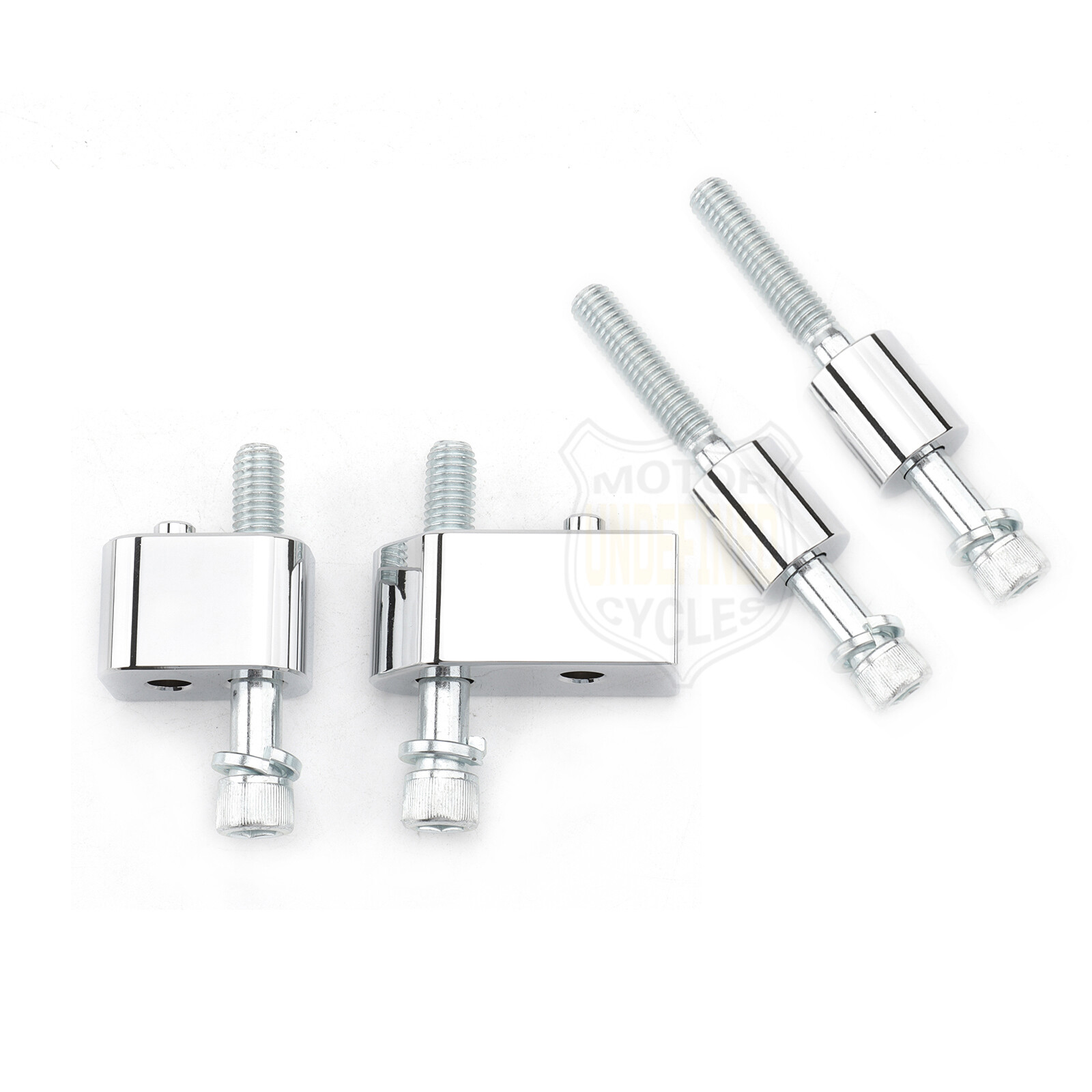 1.25inch Driver Floorboard Extensions Spacer Extenders Kit For Harley Touring FL