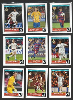 2015 PANINI DONRUSS SOCCER - STARS - WHO DO YOU NEED !!!