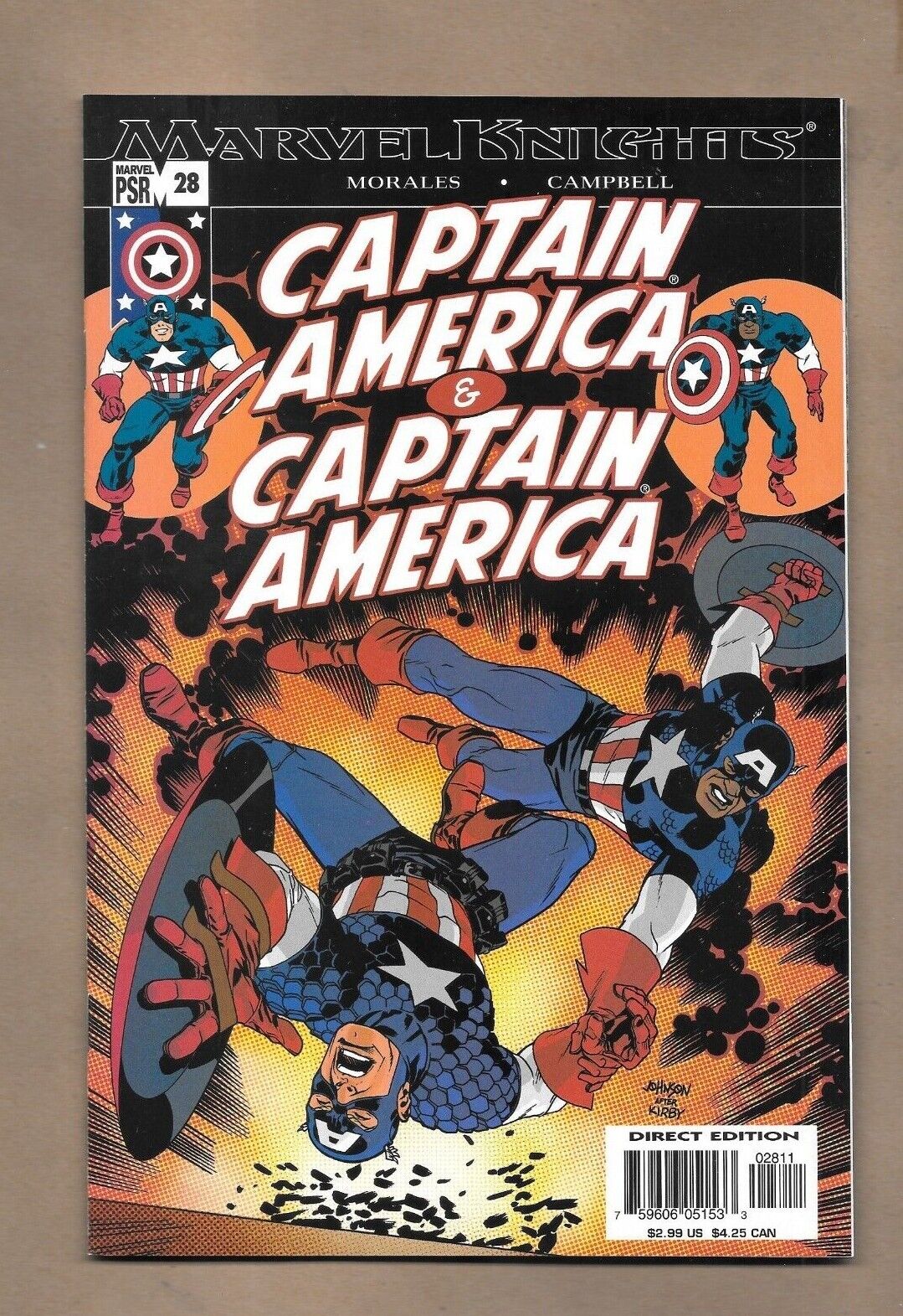 Captain America #28 (2004) 1st Steve Rogers & Isaiah Bradley Meeting! NM 9.4
