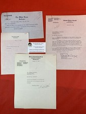 Original Eleanor Roosevelt Ephemera Lot Lette...