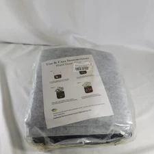 4 Pack Plant Growing Bags Thickened Nonwoven Fabric Pot Nursery Soil Garden Bags