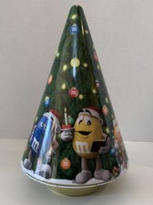 Caja de música limitada M&M’s árbol de Navidad lata coleccionable 2017 cubierta The Halls abre