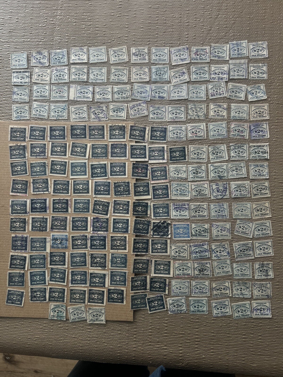 Lot/182 US Foreign and Consulate Service Stamps SEE PHOTOS eBay