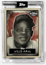WILLIE MAYS 2024 TOPPS MLB Rickwood Negro League Collection RW-4 in One-Touch