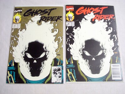 Ghost Rider #15 1st Print and  Ghost Rider #15 Gold 2nd Print Fine-