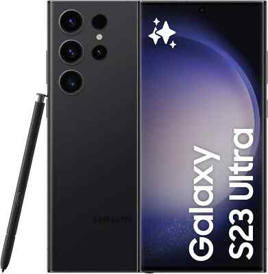 For Spectrum - Samsung Galaxy S23 Ultra 5G SM-S918U 256GB Black 6.8'' - A GRADE