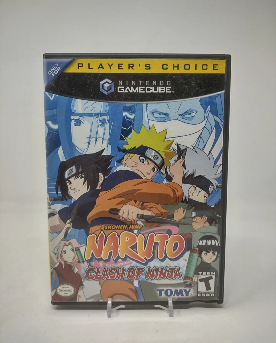 Naruto Clash of Ninja- Nintendo GameCube Game CIB Complete