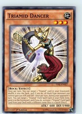 Yu-Gi-Oh TCG Triamid Dancer TDIL-EN027 1st Edition Regular Common Card NM