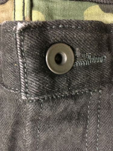 Rutloff Jeans Japanese Selvedge Men's 31x34 Black Handcrafted Reg Fit Slim Taper - Picture 15 of 24