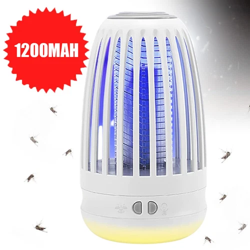 AKKU Moskito Killer UV Insektenvernichter Elektrisch LED Lampe Mückenfalle Licht