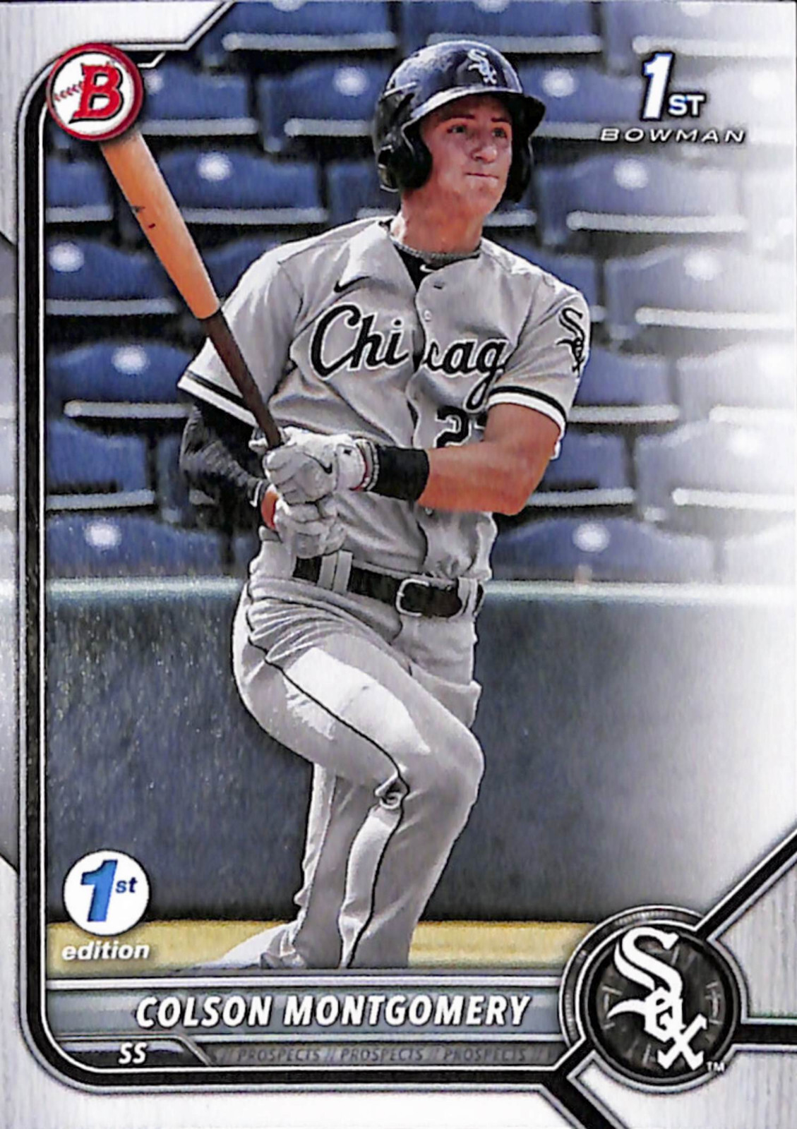 2022 Bowman 1st Edition #BPPF-71 COLSON MONTGOMERY Chicago White Sox 1st Bowman