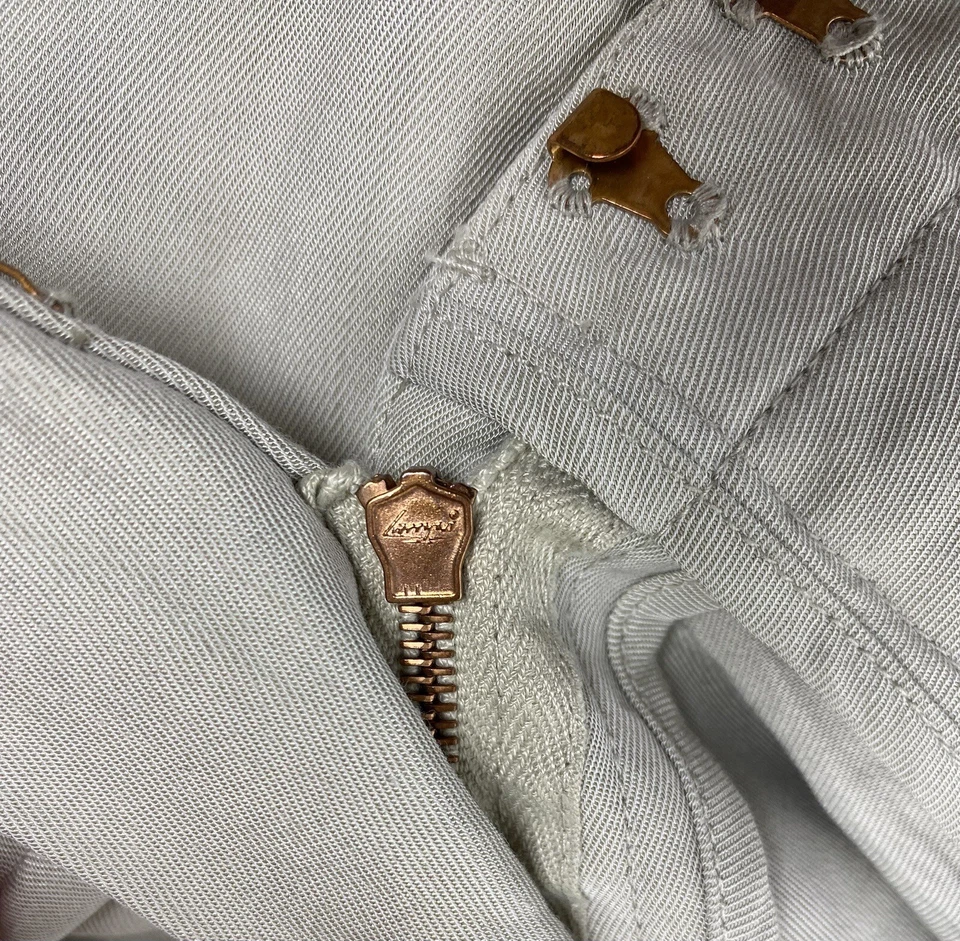 Calça Alexander Wang viscose cônica cintura alta ajustável tamanho 6 - Imagem 4 de 4