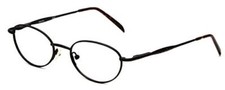 Reptile Gecko Designer Reading Glasses in Matte Black ; 0.50