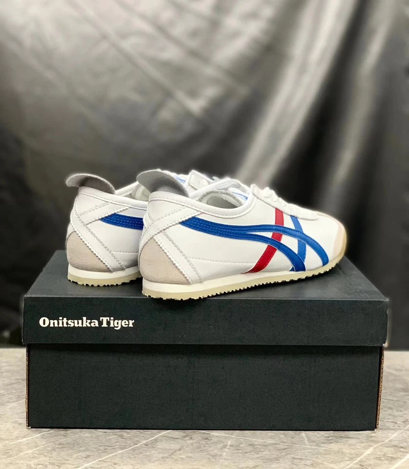 Onitsuka Tiger MEXICO 66 1183C102 100 White/Blue Classic Unisex Sneakers - Image 2 of 4
