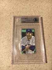 Mickey Mantle Original Art Sketch Card New York Yankees Beckett BAS True 1/1