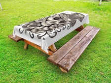 Day of the Dead Outdoor Picnic Tablecloth in ...