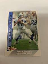 1991 Pacific Dave Kreig Seattle Seahawks