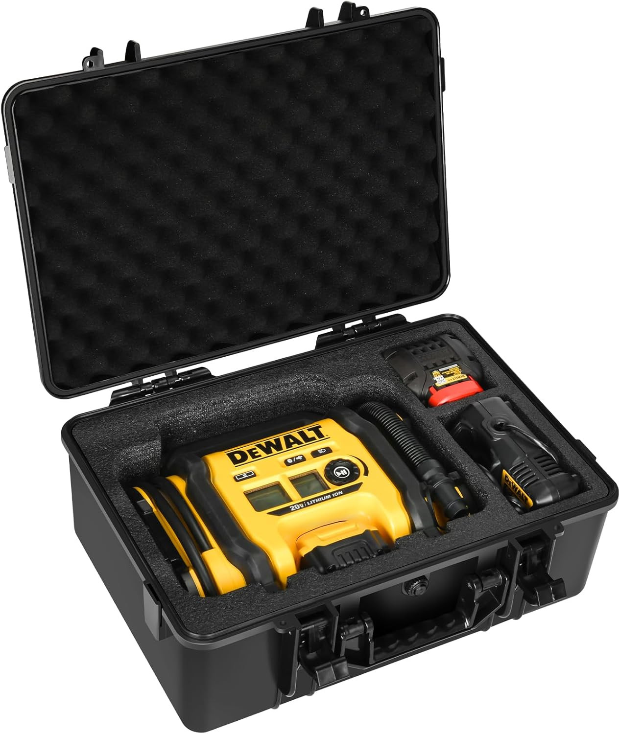 Air Compressor Hard Case Compatible with DEWALT 20V MAX Tire Inflator DCC020IB,
