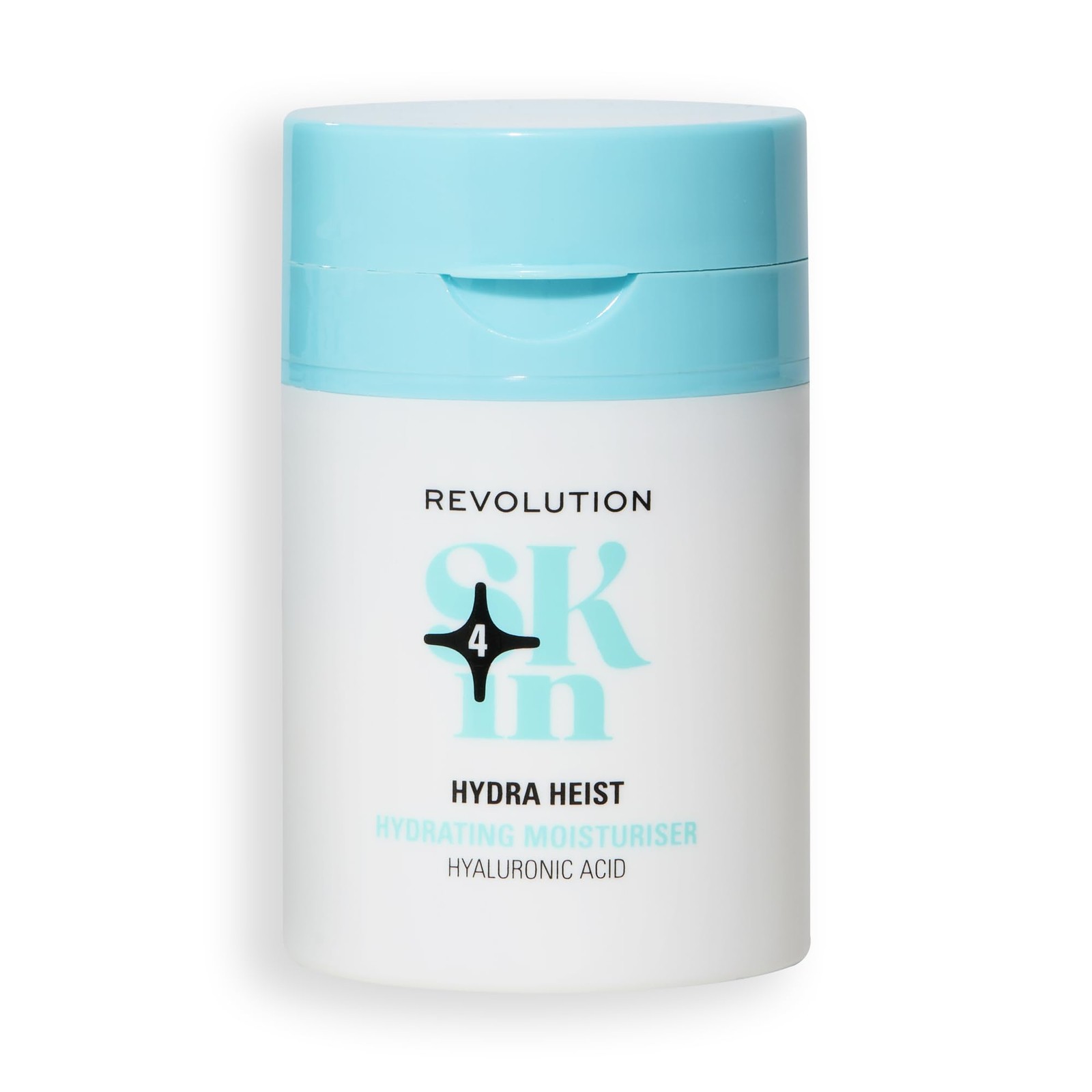 Revolution Skin, Hydra Heist Hyaluronic Acid Hydrating Moisturiser, Lightweight Face Cream, Vegan & Cruelty-Free, 50ml - Image 2