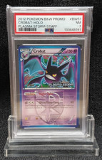 2012 Pokemon Crobat BW51 - Plasma Storm Prerelease Promo - Staff PSA 7