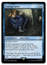 Fraying Sanity #175 (NM) Fallout PIP Magic MTG
