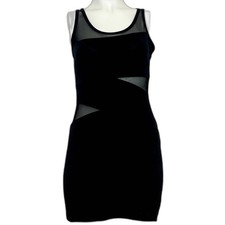 Bodycon Black Mini Dress Size Small