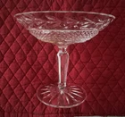 Waterford Crystal 5" Tall Glandore Pedestal Compote Bowl Candy Dish Exc. Cond.