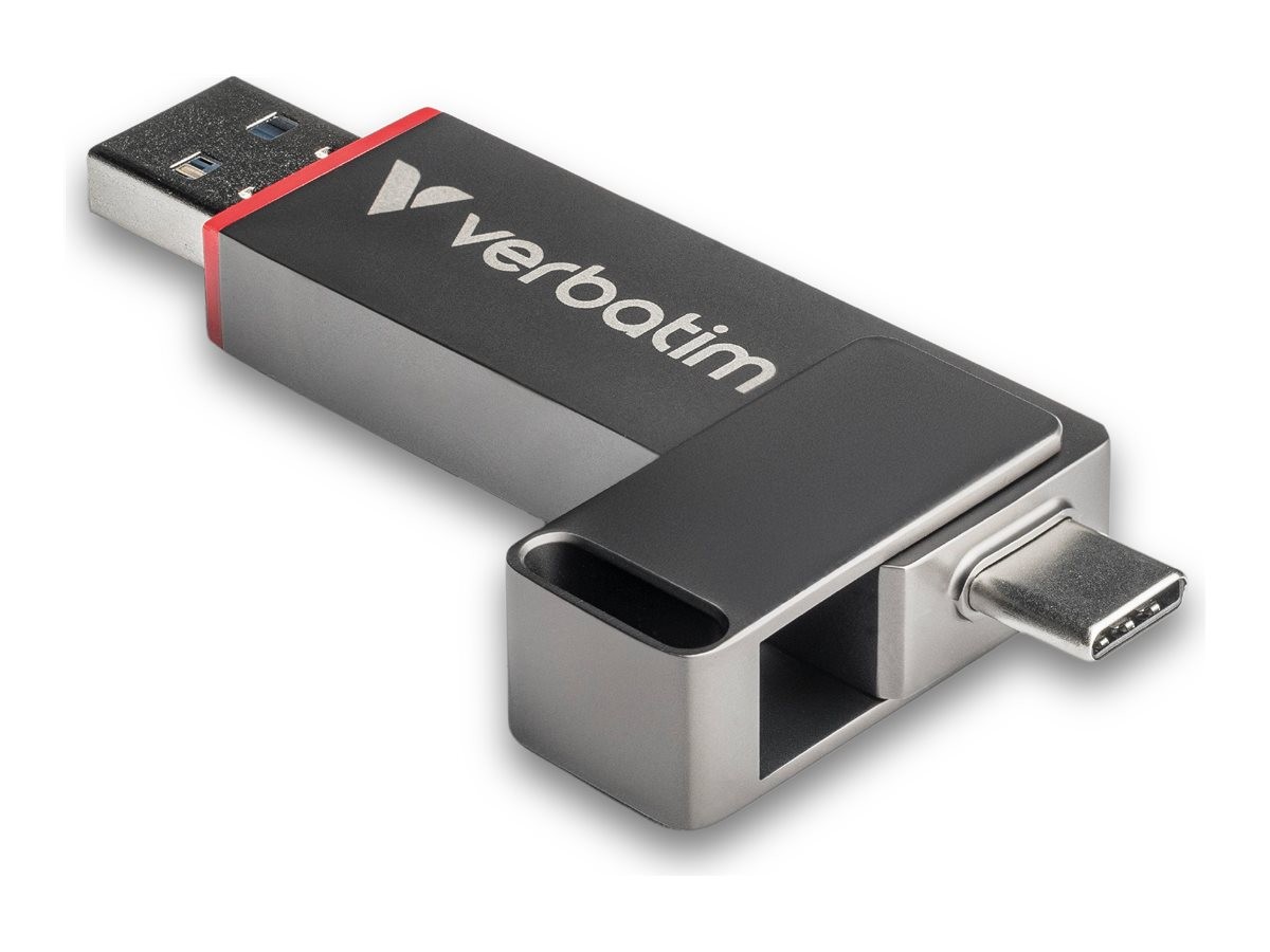 Verbatim USB 3.2 Stick Dual QuickStick Memory-Stick 256 GB Typ C 32041
