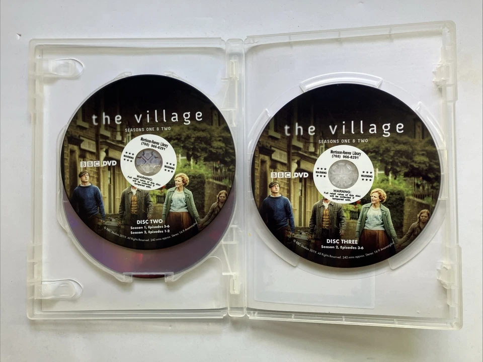 The Village: Seasons One & Two (DVD, 2013) 3 Disc Set - Very Good Condition - Image 3 of 3