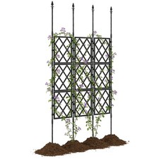 Produktbild - Outsunny Faltbares Gartenspalier, Gitter Kletterstütze Rankgitter