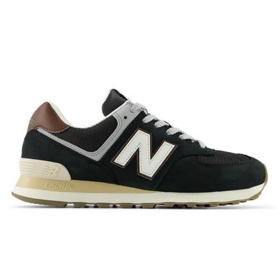 New Balance 574 Lifestyle Herren Schwarz Sneakers Schuhe Sportschuhe (U5748SB)
