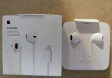 Apple EarPods with Lightning Connector In Ear Canal Headset - White