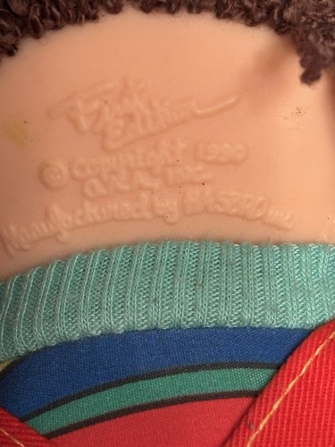 Hasbro 1989 1° Edizione Cavolo Patch Bambino Bambino Edizione Occhi Blu Capelli Castani - Foto 9 di 12