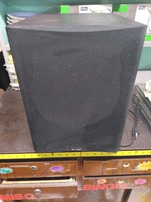 Paradigm Cinema 90 CT Powered Subwoofer - 10'' Active Bass Reflex Sub Black
