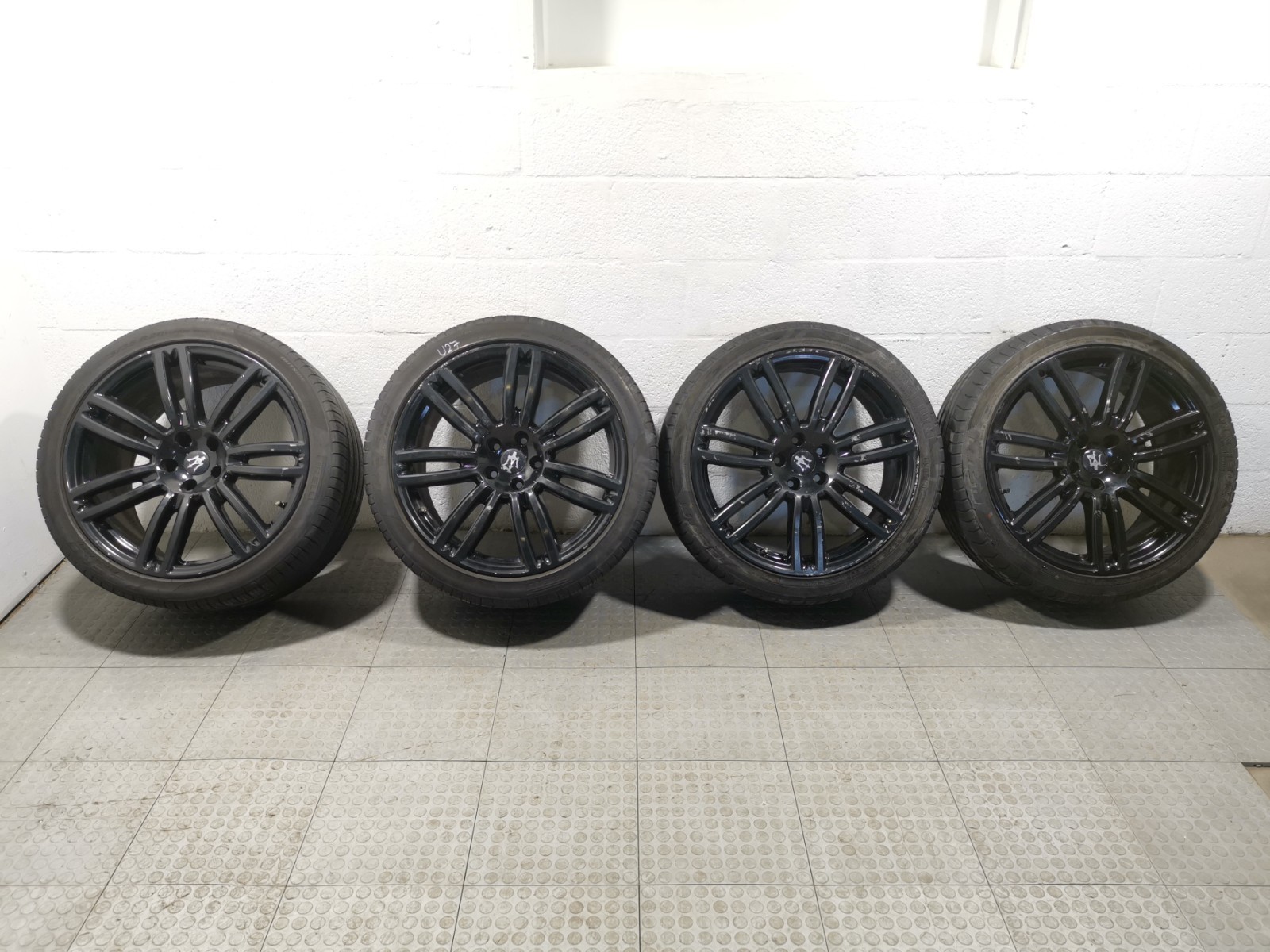 Maserati Ghibli 2016 Wheels 2 pcs Black